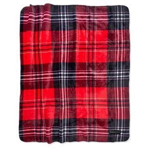 New Victoria’s Secret cozy plaid Sherpa bl…